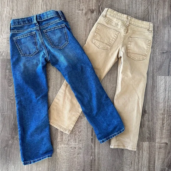 Boys Old Navy Jeans & Cat & Jack Khakis, size 6 - Picture 4 of 8